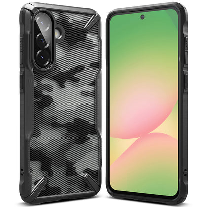 Samsung Galaxy A36 / A56 5G Case Cover | Fusion X Design Series | Camo Black