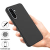 Silicone Case for Samsung Galaxy A56 5G | Full Body Silky Soft Touch Shockproof Cover Black
