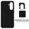 Silicone Case for Samsung Galaxy A56 5G | Full Body Silky Soft Touch Shockproof Cover Black