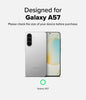 Samsung Galaxy A57 Case Cover | Fusion Magnetic Series | Clear