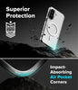 Samsung Galaxy A57 Case Cover | Fusion Magnetic Series | Clear