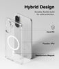 Samsung Galaxy A57 Case Cover | Fusion Magnetic Series | Clear