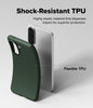 Samsung Galaxy A57 Case Cover | Onyx Series | Dark Green