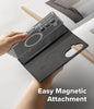 Samsung Galaxy Z Fold 7 Case Cover | Folio Wallet Magnetic |Black
