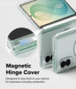 Samsung Galaxy Z Fold 8 Case Cover | Fusion Flap Magnetic Series | Clear