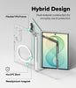 Samsung Galaxy Z Fold 8 Case Cover | Fusion Flap Magnetic Series | Clear