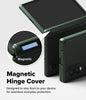 Samsung Galaxy Z Fold 8 Case Cover | Onyx Flap Magnetic Series | Dark Green