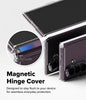 Samsung Galaxy Z Fold 8 Ultra Case Cover | Fusion Flap Magnetic Series | Clear