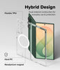 Samsung Galaxy Z Fold 8 Ultra Case Cover Fusion Magnetic Series - Clear