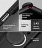 Samsung Galaxy Z Fold 8 Ultra Case Cover | Onyx Flap Magnetic Series | Black