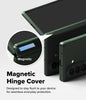 Samsung Galaxy Z Fold 8 Ultra Case Cover | Onyx Flap Magnetic Series | Dark Green