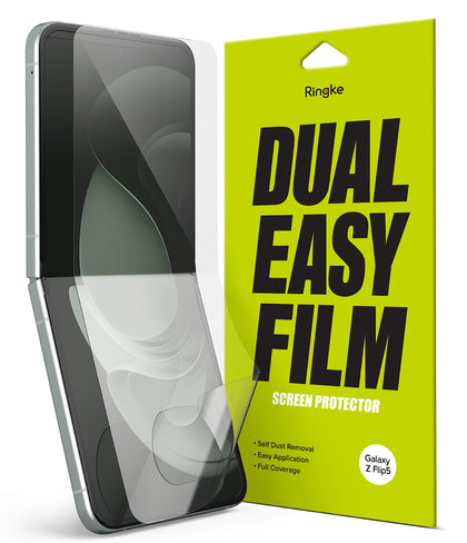 Samsung Galaxy Z Flip 5 5G (2023) Screen Protector | 2 Pack Dual Easy Film