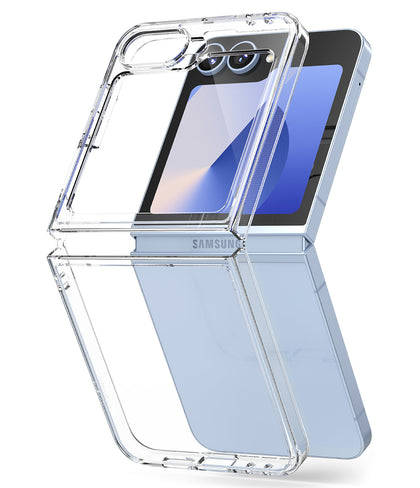 Samsung Galaxy Z Flip 6 Case Cover | Fusion Series | Clear