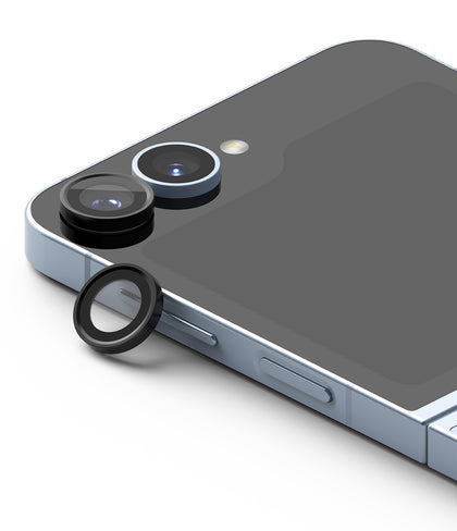 Samsung Galaxy Z Flip 6 Camera Lens Frame Glass Screen Protector | Black