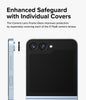 Samsung Galaxy Z Flip 6 Camera Lens Frame Glass Screen Protector | Black