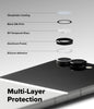 Samsung Galaxy Z Flip 7 Camera Lens Frame Glass Protector|2 Pack