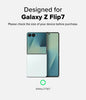 Samsung Galaxy Z Flip 7 Case Cover | Onyx Series |Dark Green