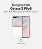 Samsung Galaxy Z Flip 8 Lens Protectors Camera Lens Frame Glass - 2 Pack