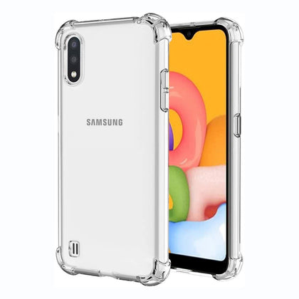 Samsung Galaxy M01 Case Cover | Clear