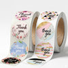 Thank You Stickers 1000 PCS – 1 Inch Colorful Labels for Packaging, Gifts & Small Business