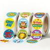 Encouragement Stickers 1500 PCS – Motivational Round Labels for Cards, Gifts & Packaging