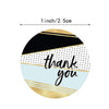Thank You Stickers 1000 PCS – 1 Inch Colorful Labels for Packaging, Gifts & Small Business