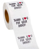 Sticker Bundle 1500 PCS – Homemade with Love, Thank You & Rainbow Labels for Packaging