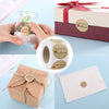 Kraft Paper Labels 1000 PCS – Handmade With Love Stickers for Baking, Gifts & Packaging