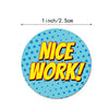 Encouragement Stickers 1500 PCS – Motivational Round Labels for Cards, Gifts & Packaging