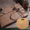 Kraft Labels 500 PCS + Jute Twine – Handmade With Love Stickers for Rustic Gift Wrapping &
