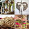 Kraft Labels 500 PCS + Jute Twine – Handmade With Love Stickers for Rustic Gift Wrapping &