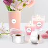 500 PCS Circle Dot Stickers 1 Inch White Color Coding Thermal Labels Dots Writable Printable Small Stickers