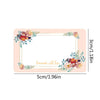 Floral Gift Wrapping Stickers Roll, 500 PCS Flower Pattern Labels, Decorative Packaging Seals