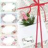 Floral Gift Wrapping Stickers Roll, 500 PCS Flower Pattern Labels, Decorative Packaging Seals