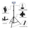 Professional Photo Photography Studio 200cm Height Studio Light Stand Tripod for Reflectors, Softboxes, Lights, Umbrellas, Backgrounds, DSLR [1 Per Pack] 1/4