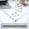 AirPods Pro 3 Ear Tips With Cleaning Pen  | 4 Sizes | White