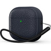 Leather Touch Case for AirPods 4 - Dark Blue
