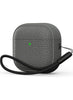 Leather Touch Case for AirPods 4- Grey