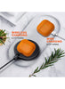 Airpods 4 Case Cover with Wrist Strap, Leather Touch Design Protective Cover-Orange