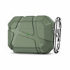 Airpods Pro 3 Case & Cover |Armor Design Hard Case with Safety Lock & Hidden Phone Stand -Green
