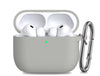 AirPods Pro 3 Case Cover | Soft Silicone Protective Cover for Men Women | Grey