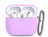 AirPods Pro 3 Case Cover | Soft Silicone Protective Cover for Men Women | Purple