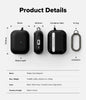 AirPods Pro 3 Case| Onyx Magnetic Series | Black
