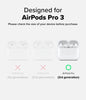 AirPods Pro 3 Case| Silicone Series | Black