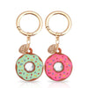 AirTag Case Donut Design – Pink & Green (2-Pack)