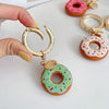 AirTag Case Donut Design – Pink & Green (2-Pack)