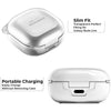 Silicone Case for Galaxy Buds Live/Pro- Clear