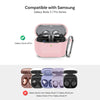 Samsung Galaxy Buds 3 Pro / Samsung Galaxy Buds 3 Case Cover | Silicone Protective Headphone case - Pink