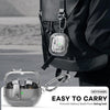 Samsung Galaxy Buds3 Case & Galaxy Buds 3 Pro Case Cover with Carabiner 2024 | TPU Clear Protection Case | Silver