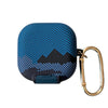 Samsung Galaxy Buds 4 Pro / Buds 4 (2026) Case cover, Carbon Fiber Texture Hard Shockproof Protective Earbuds Cover - Blue